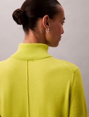 Женские свитеры Calvin Klein Merino Wool Classic Turtleneck Sweater — фото 5