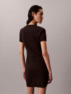 Женские платья Calvin Klein Tech Knit Logo Dress — фото 3