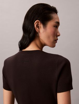 Женские платья Calvin Klein Tech Knit Logo Dress — фото 4