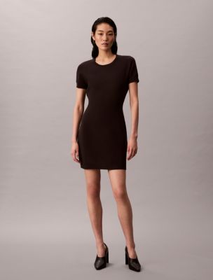 Женские платья Calvin Klein Tech Knit Logo Dress — фото 5