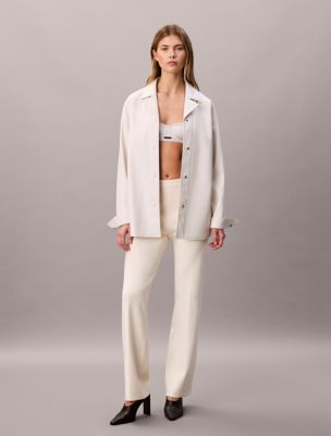 Tech Knit Slim Pants, Antique White