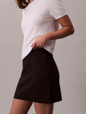Calvin Klein Tech Knit Mini Skirt — фото 3