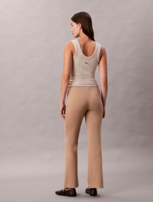 Женские брюки Calvin Klein Ponte Slim Flared Pants — фото 5