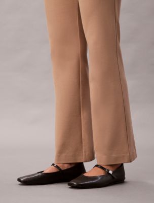 Женские брюки Calvin Klein Ponte Slim Flared Pants — фото 6