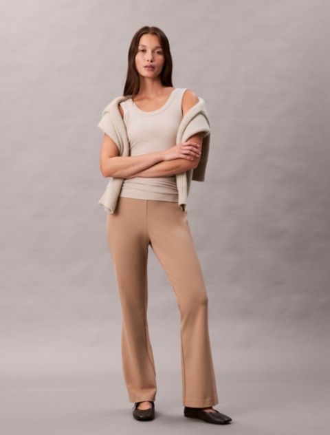 Женские брюки Calvin Klein Ponte Slim Flared Pants