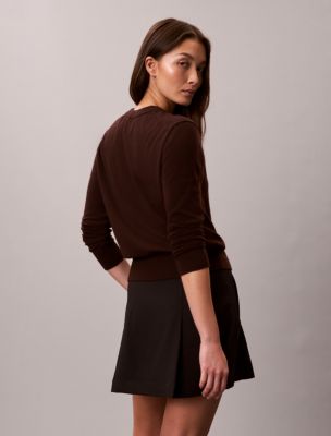 Женские юбки Calvin Klein Pleated Mini Skirt — фото 4
