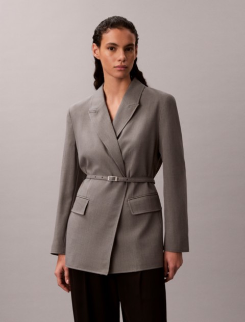 Женские пиджаки Calvin Klein Stretch Belted Blazer