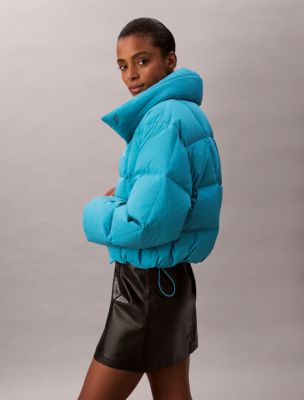 Crinkle Nylon Puffer Jacket | Calvin Klein