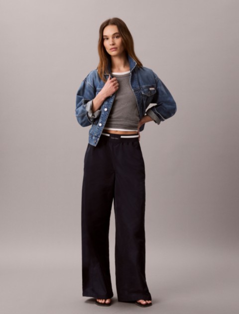 Женские брюки Calvin Klein Logo Waistband Track Pants