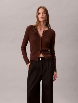 Женские брюки Calvin Klein Adjustable Wide Leg Chino Pants — фото 2