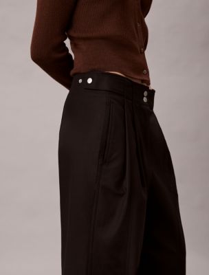 Женские брюки Calvin Klein Adjustable Wide Leg Chino Pants — фото 3