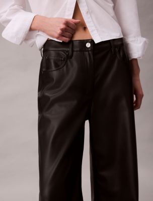 Женские брюки Calvin Klein Faux Leather 5-Pocket Pants — фото 2