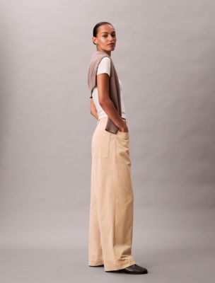 Женские брюки Calvin Klein Corduroy Relaxed Pants — фото 3