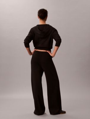 Женские брюки Calvin Klein Relaxed Knit Wide Leg Pants — фото 4