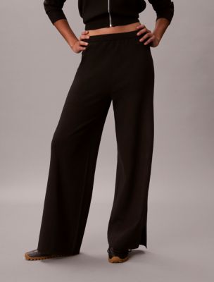 Женские брюки Calvin Klein Relaxed Knit Wide Leg Pants — фото 5