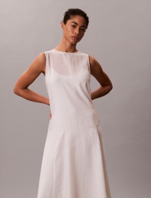 Voile Maxi Dress | Calvin Klein