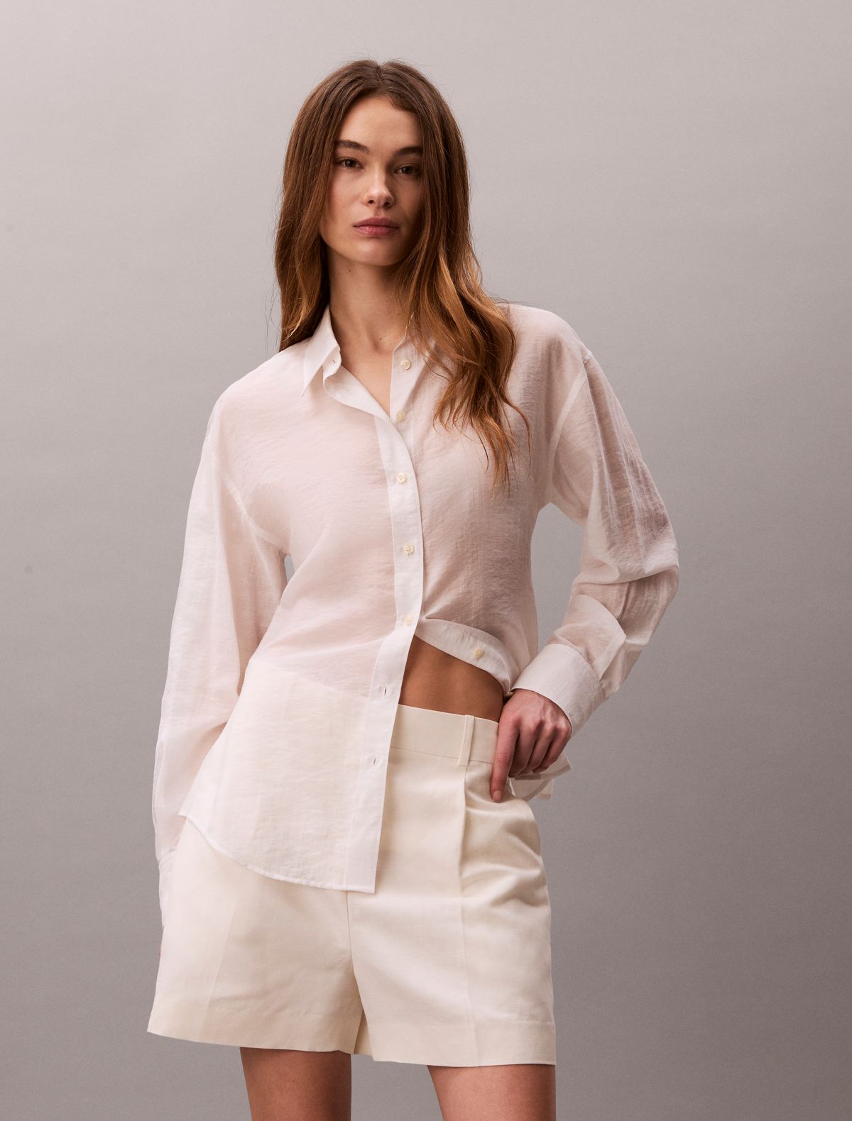 Voile Classic Button-Down Shirt