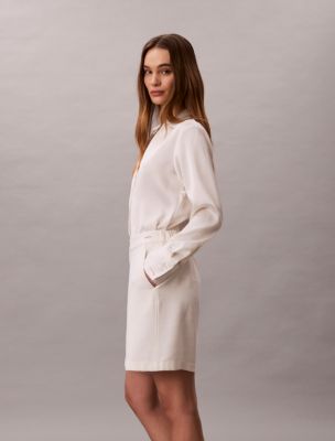 Женские шорты Calvin Klein Textured Shine Shorts — фото 3