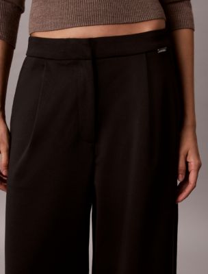 Женские брюки Calvin Klein Ponte Wide Leg Pants — фото 6
