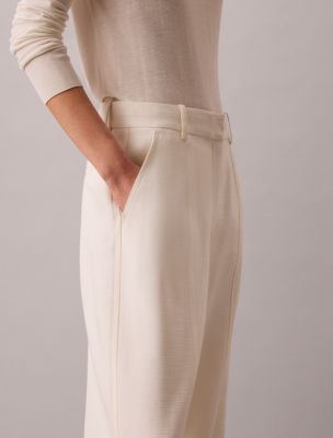 Женские брюки Calvin Klein Textured Straight Pants — фото 4