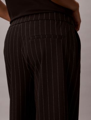 Женские брюки Calvin Klein Ponte Stripe Wide Leg Pants — фото 3