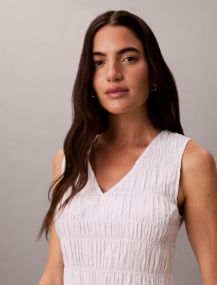 Женские платья Calvin Klein Cotton Poplin Midi Dress — фото 3