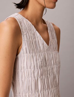 Женские топы Calvin Klein Yarn-Dyed Poplin Cotton Top — фото 5