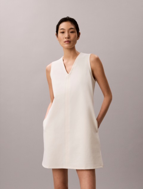 Женские платья Calvin Klein Interlock V-Neck Mini Dress