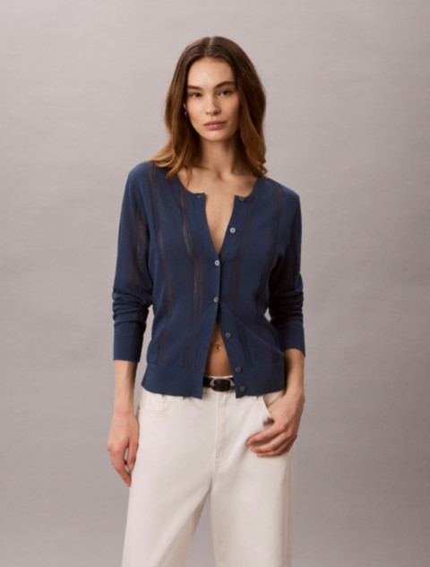 Женские кардиганы Calvin Klein Linen Blend Cardigan