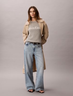 Женские свитеры Calvin Klein Logo Graphic Relaxed Sweater — фото 3