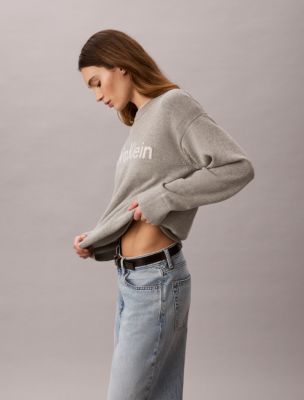Женские свитеры Calvin Klein Logo Graphic Relaxed Sweater — фото 5
