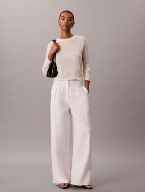 Женские брюки Calvin Klein Textured Soft Tailored Pants