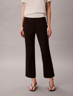 Женские брюки Calvin Klein Ponte Cropped Flared Pants — фото 2