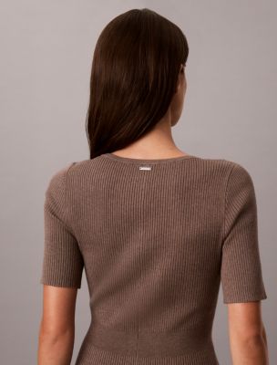 Женские платья Calvin Klein Tech Knit Midi Dress — фото 5