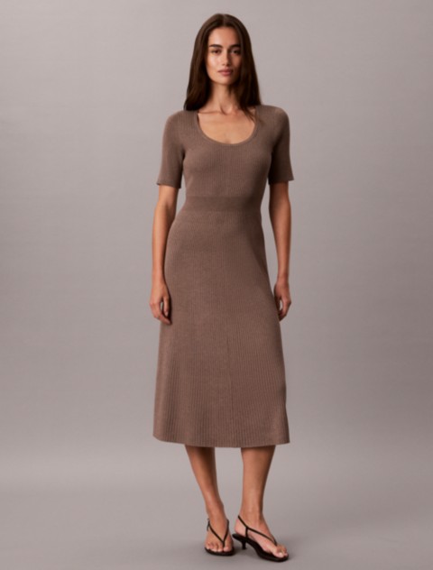 Женские платья Calvin Klein Tech Knit Midi Dress