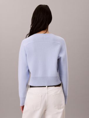 Женские кардиганы Calvin Klein Wool Cotton Raglan Cardigan — фото 4
