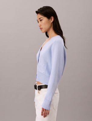 Женские кардиганы Calvin Klein Wool Cotton Raglan Cardigan — фото 6