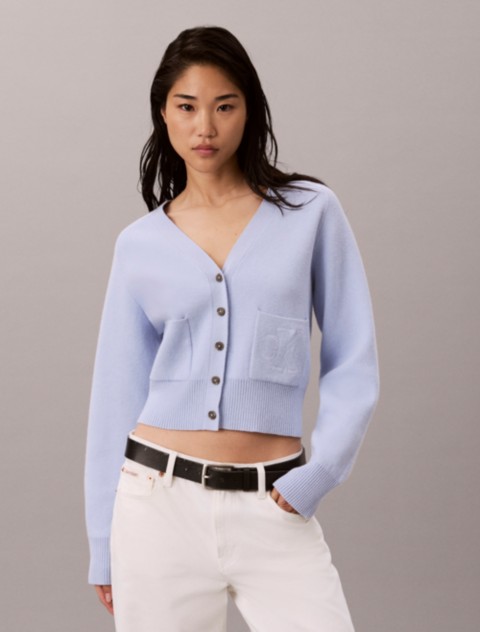 Женские кардиганы Calvin Klein Wool Cotton Raglan Cardigan