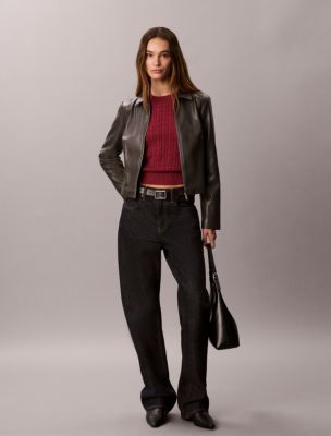 Женские свитеры Calvin Klein Cable Knit Crewneck Sweater — фото 2