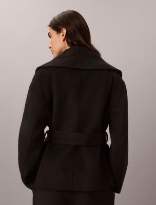 Женские куртки Calvin Klein Shawl Hip Coat — фото 4