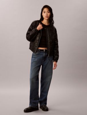 Женские куртки Calvin Klein Faux Leather Padded Jacket — фото 2