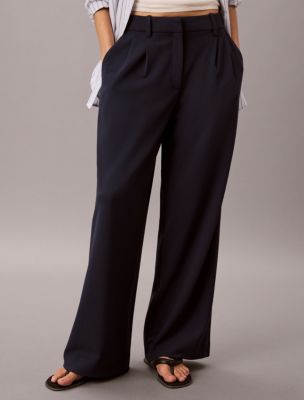 Stretch Crepe Trousers - thumbnail 4