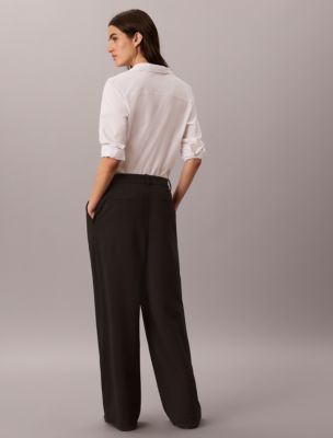 Женские брюки Calvin Klein Stretch Crepe Trousers — фото 4