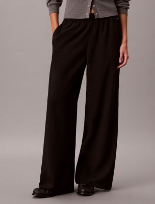 Женские брюки Calvin Klein Wide Leg Pull-On Pants — фото 2