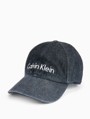 calvin klein denim cap