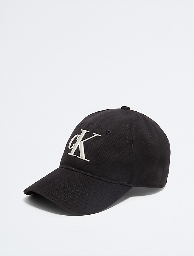 Monogram Trucker style Baseball Hat - Denim Blue