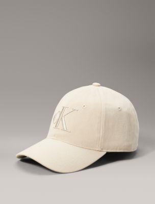 Black men's and women's cap with contrasting white logo - CALVIN KLEIN -  Pavidas