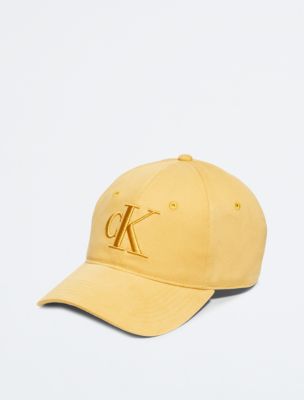 Twill Embroidered Monogram Logo Cap, Narcissus
