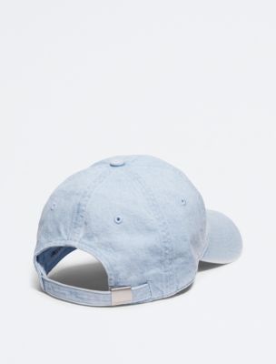 Denim Monogram Logo Cap