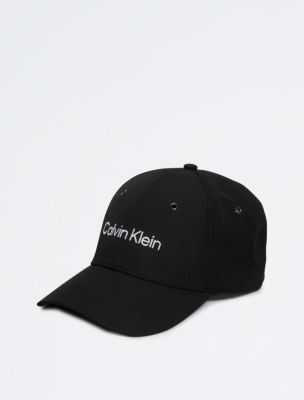 Recycled Polyester Logo Embroidery Baseball Cap | Calvin Klein